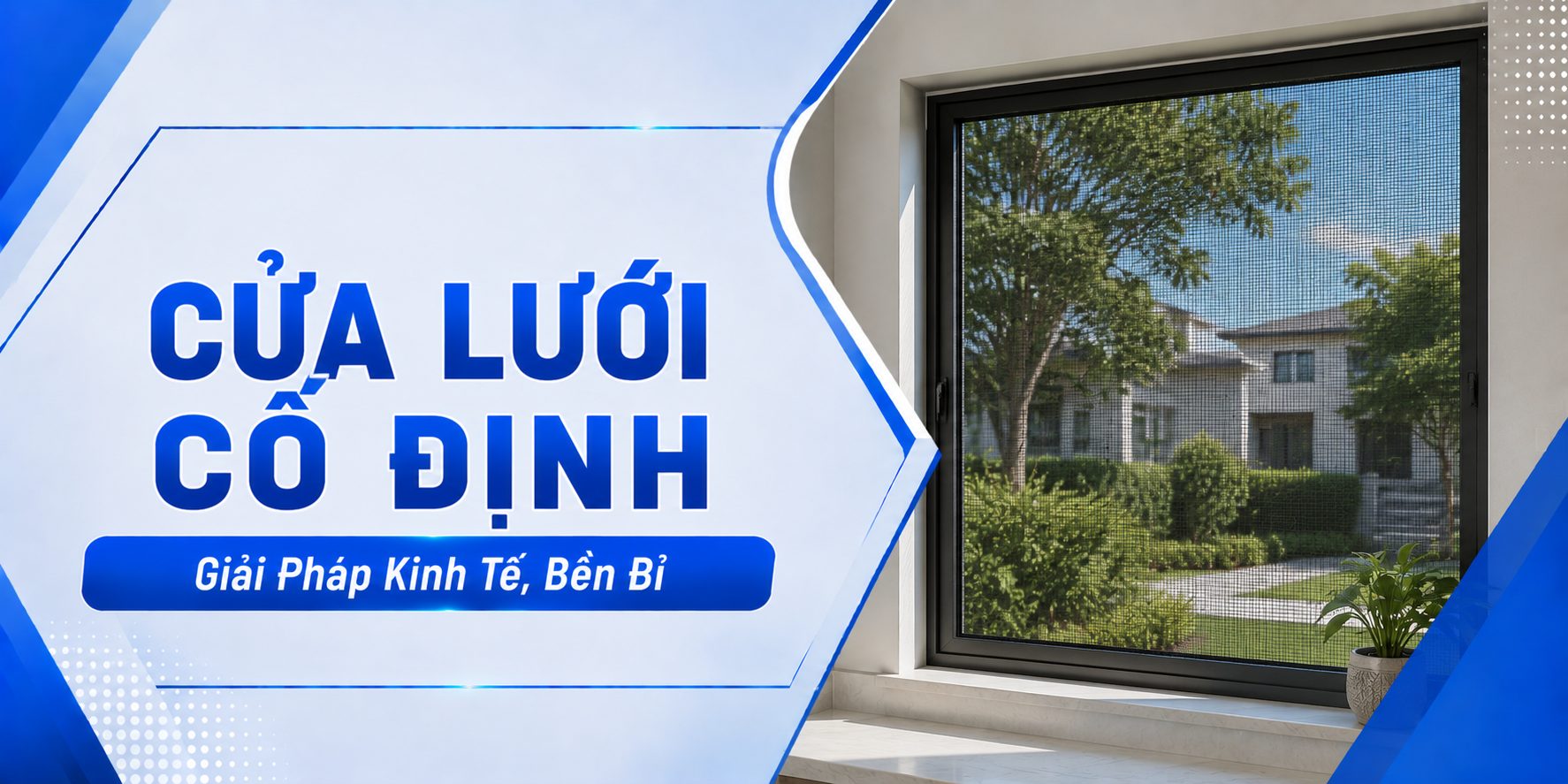 Cửa Lưới Cố Định